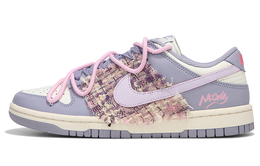 Nike: Фиолетовые кроссовки  Dunk