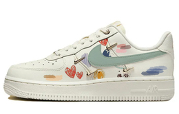 Nike: Белые кроссовки  Air Force 1