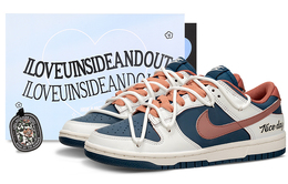 Nike: Голубые кроссовки  Dunk