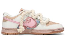 Nike: Коричневые кроссовки  Dunk