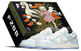Nike: Голубые кроссовки  Dunk
