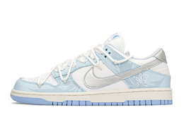 Nike: Белые кроссовки  Dunk