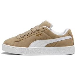 PUMA: Кеды  Suede цвета хаки