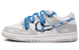 Nike: Серые кроссовки  Dunk