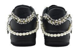 Nike: Чёрные кроссовки  Air Force 1