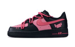 Nike: Розовые кроссовки  Air Force 1