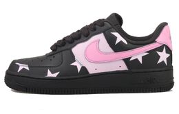 Nike: Чёрные кроссовки  Air Force 1