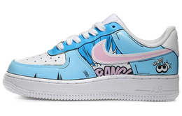 Nike: Голубые кроссовки  Air Force 1