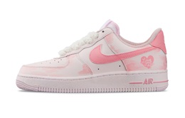 Nike: Розовые кроссовки  Air Force 1