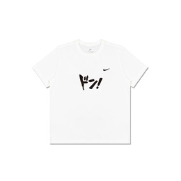 Nike: Белая футболка 