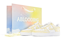 Nike: Белые кроссовки  Air Force 1