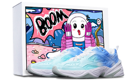 Nike: Голубые кроссовки 
