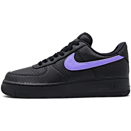 Nike: Фиолетовые кроссовки  Air Force 1