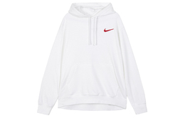 Nike: Белая толстовка 