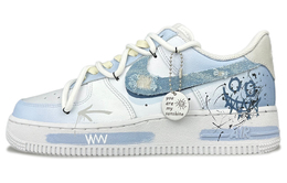 Nike: Голубые кроссовки  Air Force 1