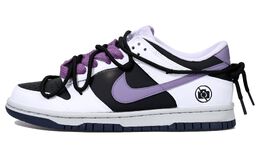 Nike: Фиолетовые кроссовки  Dunk