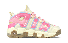 Nike: Бежевые кроссовки  Air More Uptempo