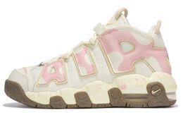 Nike: Бежевые кроссовки  Air More Uptempo