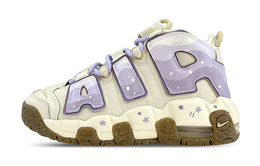 Nike: Фиолетовые кроссовки  Air More Uptempo