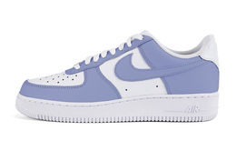 Nike: Фиолетовые кроссовки  Air Force 1