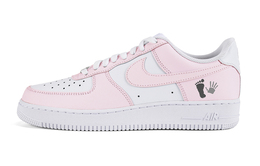 Nike: Розовые кроссовки  Air Force 1