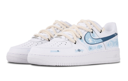 Nike: Белые кроссовки  Air Force 1