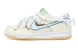 Nike: Белые кроссовки  Dunk