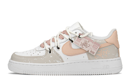 Nike: Бежевые кроссовки  Air Force 1