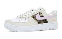 Nike: Белые кроссовки  Air Force 1