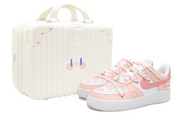 Nike: Розовые кроссовки  Air Force 1