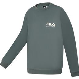 Fila: Коричневая толстовка 