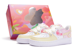 Nike: Серые кроссовки  Air Force 1