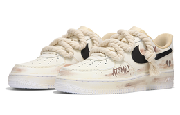 Nike: Бежевые кроссовки  Air Force 1