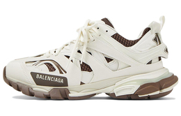 Balenciaga: Белые кроссовки  Track