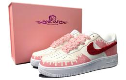 Nike: Розовые кроссовки  Air Force 1