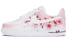 Nike: Розовые кроссовки  Air Force 1