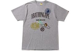 A BATHING APE: Белая футболка 