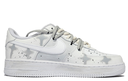 Nike: Чёрные кроссовки  Air Force 1