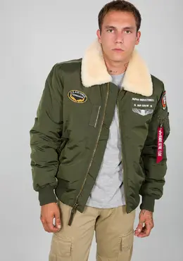 Alpha Industries: Зелёная куртка 