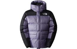 The North Face: Фиолетовый пуховик 