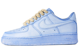 Nike: Голубые кроссовки  Air Force 1 Low