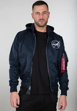 Alpha Industries: Синяя куртка 