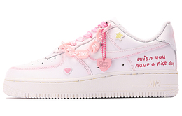 Nike: Розовые кроссовки  Air Force 1