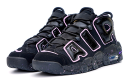 Nike: Чёрные кроссовки  Air More Uptempo