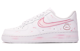 Nike: Розовые кроссовки  Air Force 1