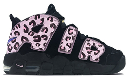 Nike: Чёрные кроссовки  Air More Uptempo