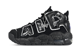 Nike: Чёрные кроссовки  Air More Uptempo