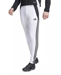 Adidas: Белые брюки  Tiro