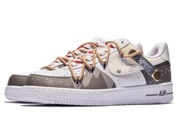 Nike: Белые кроссовки  Air Force 1