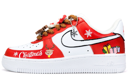 Nike: Красные кроссовки  Air Force 1